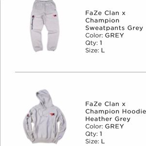 Faze x champion